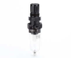 B07-201-M1EG, B07 Series filter/regulator, G1/4, 0.3-3.5 bar, manual drain, 5µm filter element, without gauge