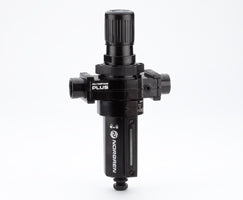 B64G-2GK-MD3-RMG, Olympian Plus filter/regulator, G1/4, 0.3-10 bar, manual drain, 40µm filter element, with gauge
