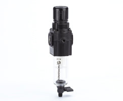 B72G-2AK-QT1-RMN, Excelon filter/regulator, 1/4 PTF, 5µm, 0.3-10 bar, manual drain, without gauge