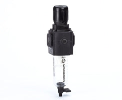 B73G-2AK-QT3-RMN, Excelon filter/regulator, 1/4 PTF, 40µm, 0.3-10 bar, manual drain, without gauge