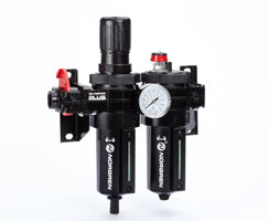 BL64-401, Olympian Plus box set (FRL), G1/2, automatic drain, 40µm filter element, with shut-off valve