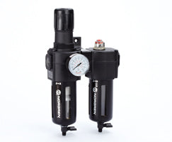 BL74-425G, Excelon combination unit (FRL), G1/2, manual drain, 40µm filter element, without shut-off valve