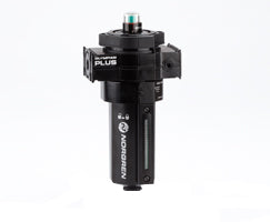 F64C-2GD-MD0, Olympian Plus coalescing filter, G1/4, Manual drain, 0.01µm filter element
