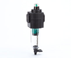 F73C-4GD-QT0, Excelon oil removal filter, G1/2, Manual drain, 0.01µm filter element