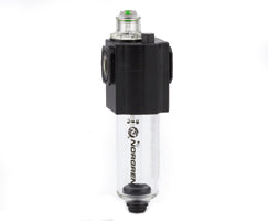 L72C-2GP-ETN, Excelon oil fog lubricator, plastic bowl, closed, G1/4