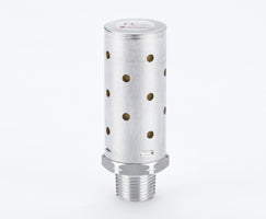 MB008A, Quietaire heavy duty silencer male, 1" PTF