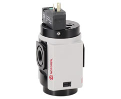 P82F-2GT-PFN, Excelon Plus soft start dump valve, G1/4, 3-10 bar, solenoid operated