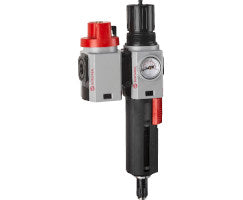 TB82-371G, Excelon Plus Filter/Regulator with Shut-Off Valve, G3/8, manual drain