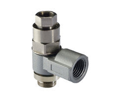 102GA1818, Pneufit 10 Push-in fitting, Pilot operated check valve, G1/8, M5