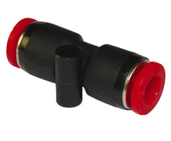 C00200600, Pneufit C Push-in fitting, Straight Union, 6mm