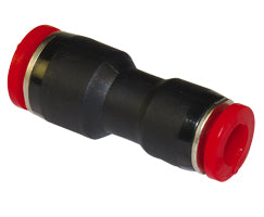 C00201008, Pneufit C Push-in fitting, Straight Union, Unequal, 10mm, 8mm