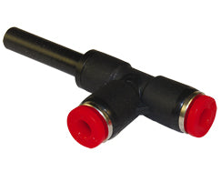 C00640800, Pneufit C Push-in fitting, Stem side tee, 8mm