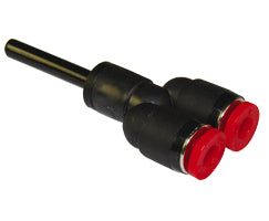 C00840600, Pneufit C Push-in fitting, Stem Y, 6mm