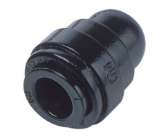 D000A1000, Pneufit D Acetal push-in fitting, End plug, 10mm