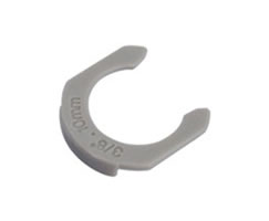 D2LC0500, Pneufit D Acetal push-in fitting, Locking clip, 5/16"