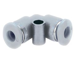 M00400400, Pneufit M Push-in fitting, Union elbow, 4mm