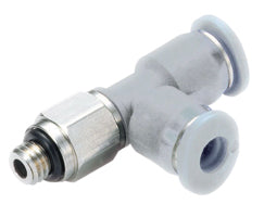 M02680303, Pneufit M Push-in fitting, Adaptor, Swivel side tee, 3mm, M3