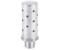 MB006B, Quietaire heavy duty silencer male, R3/4