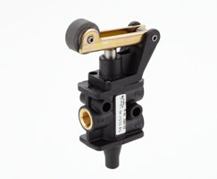 03041102, Super X 3/2 mechanical valve, Roller lever/Spring, G1/8