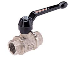 602113188EX, Exhausting ball valve, Full bore, female/female, Rp1