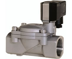 8273403.9101.12060, Stainless Steel Indirect Acting Solenoid Valve, G1