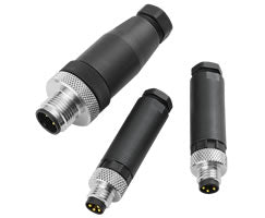 NC-125MS-WIRE0A0, Plug, Wireable male, 5 pin, A-coded, M12