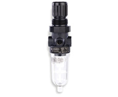 B07-201-M1KA, B07 Series filter/regulator, 1/4 PTF, 0.3-7 bar, manual drain, 5µm filter element, without gauge