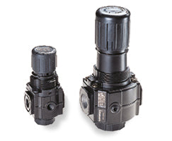 R72G-2AK-RFG, Excelon general purpose pressure regulator, 1/4 PTF, 0.3-4 bar, with gauge