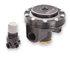 V07-200-NNKA, V07 miniature pressure relief valve, 1/4" PTF ports