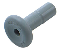 D20040600, Pneufit D Acetal push-in fitting, Plug, 3/8"