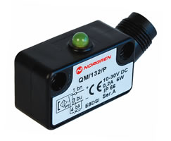 QM/32/P, QM/32 magnetically operated reed switch, M12 x 1 plug