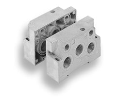 V70524-SAC, V44/V45 Series, end ported end plate kit, 1/4" PTF threads