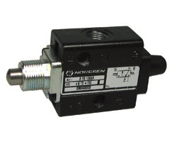 03060002, Super X 3/2 mechanical valve, Plunger/Spring, G1/4