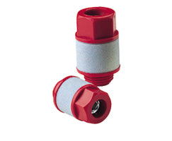 T20A4800, High performance flow control Quietaire muffler, 1/2" NPT
