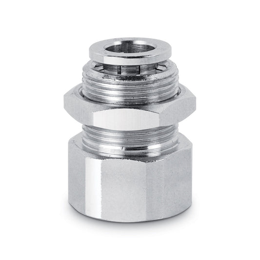 Camozzi 6593 6-1/8 - Push in fitting-female bulkhead-6mm tube-1/8 thread