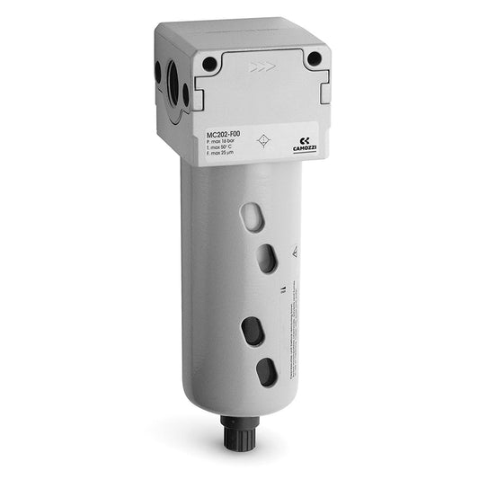 Camozzi MC238-F03 - Filter-3/8-25 micron-autodrain