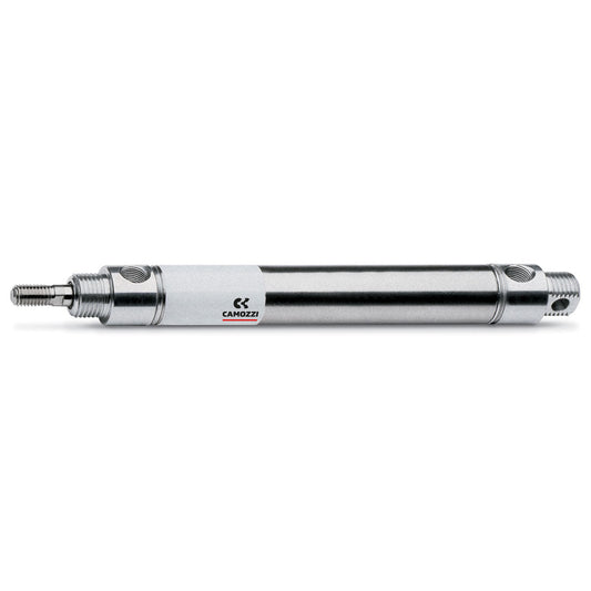 Camozzi 27M2A20A0125 - Roundline cylinder-double acting-20mm bore-125mm stroke