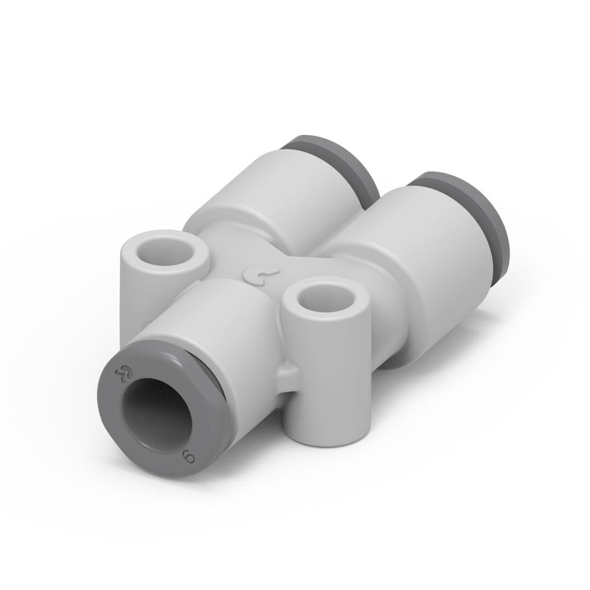 Camozzi G7560 12-10 - GripFit Push in fitting-equal tube Y-12mm tube-10mm tube