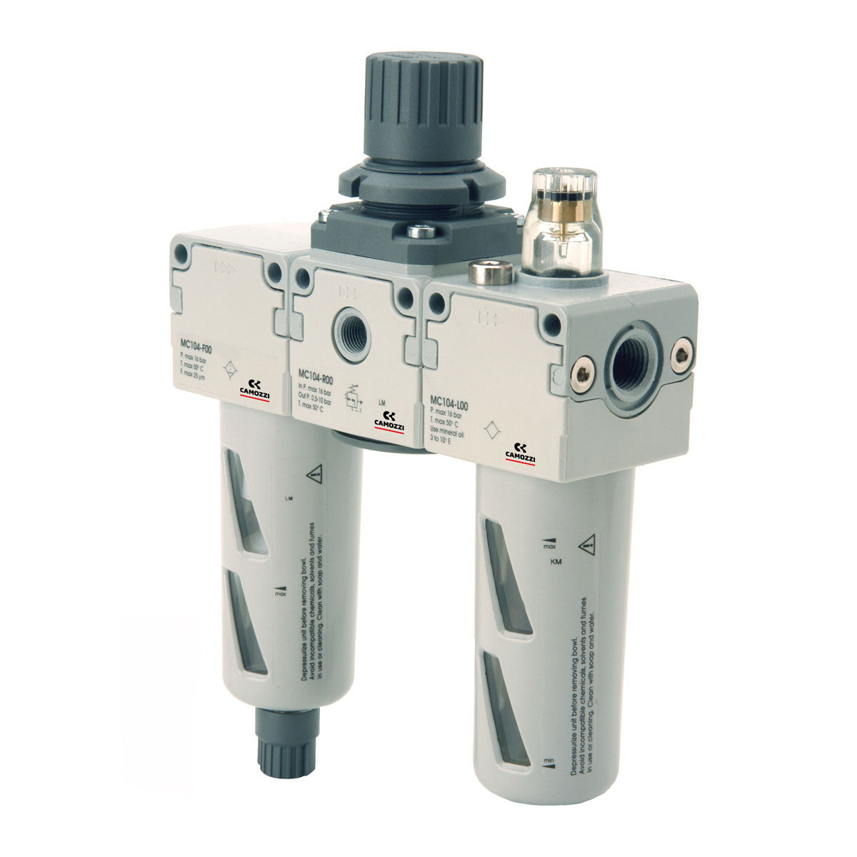Camozzi MC202-FRL-25 - F-R-L-1/2-25 micron