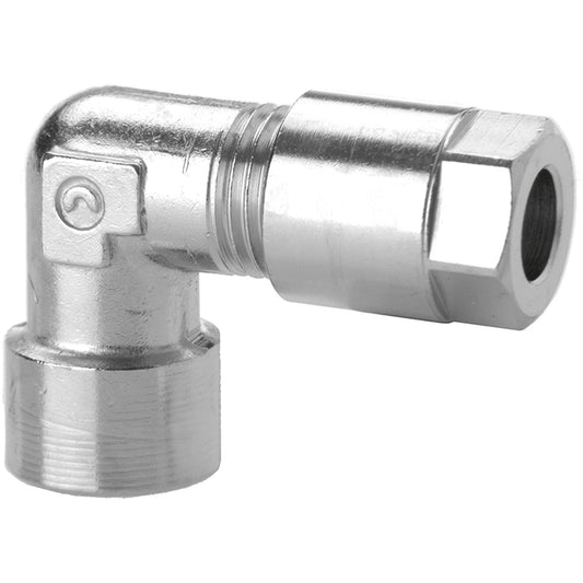 Camozzi 1093 8-1/8 - Compression fitting-fixed female elbow-8mm tube-1/8 thread