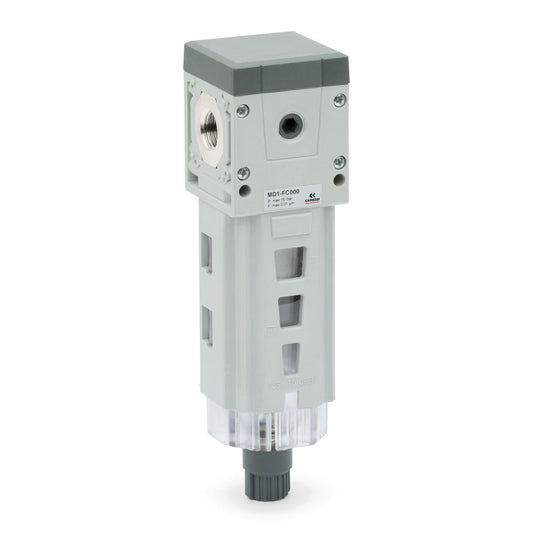 Camozzi MD1-FC000-3/8 - Filter-0.01 micron-semi auto-no visual indicator-3/8