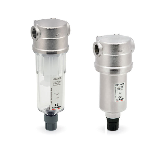 Camozzi N208-FB8 - Filter-standard bowl-1/8-0.01 micron-no drain