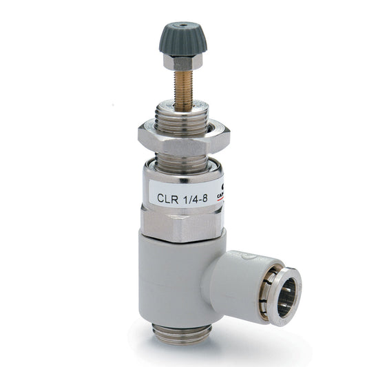 Camozzi CLR 1/4-6 - Plastic micro pressure regulator-1/4-6mm