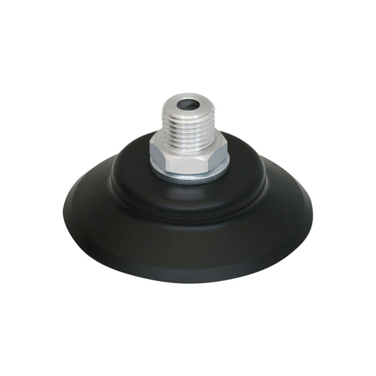 Camozzi VTCF-0600N-1/4M - Flat sution pad-round-60.0mm diameter-NBR-1/4 male
