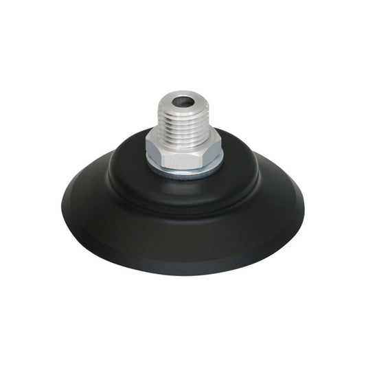 Camozzi VTCF-0800S-1/4M - Flat sution pad-round-80.0mm diameter-silicone 1/4 male