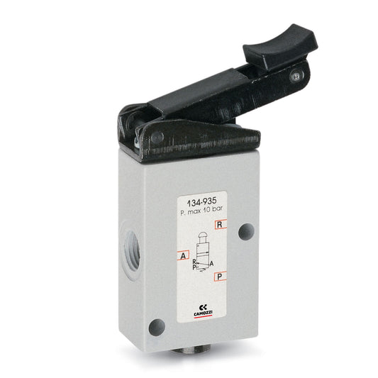 Camozzi 138-935 - Manually operated valve-3/2 NC-1/8-digital
