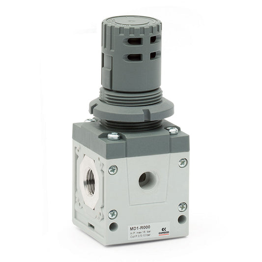 Camozzi MD1-R420 - Pressure regulator-0-4 bar-self relieving-VS