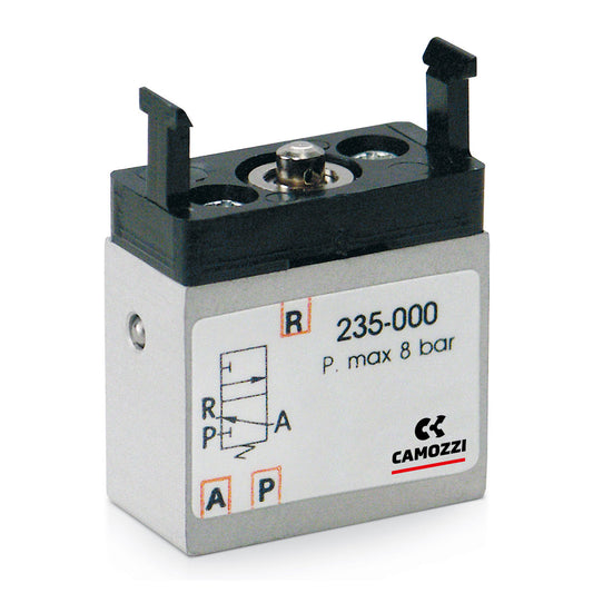 Camozzi 234-000 - Manually operated mini valve-3/2 NC-4mm