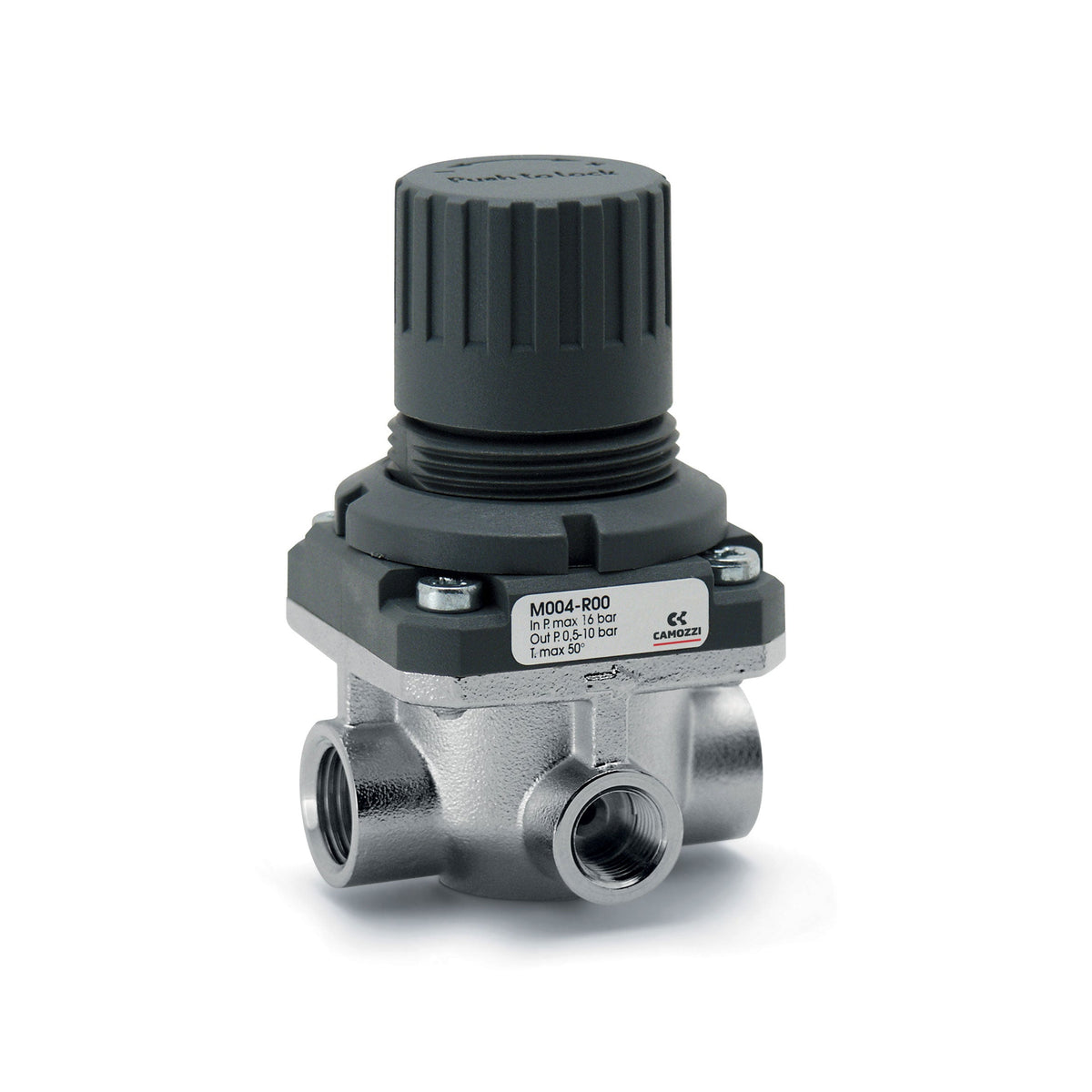Camozzi M004-R00 - Micro regulator-1/4-0.5 to 10 bar-self relieving