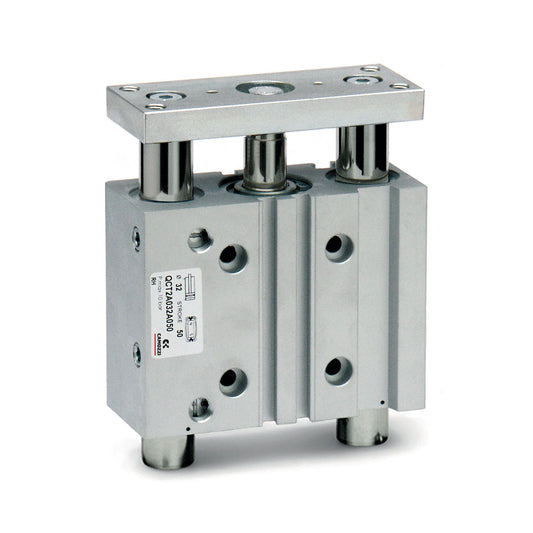 Camozzi QCB2A020A200 - Compact guided cylinder-double acting-20mm bore-200mm stroke